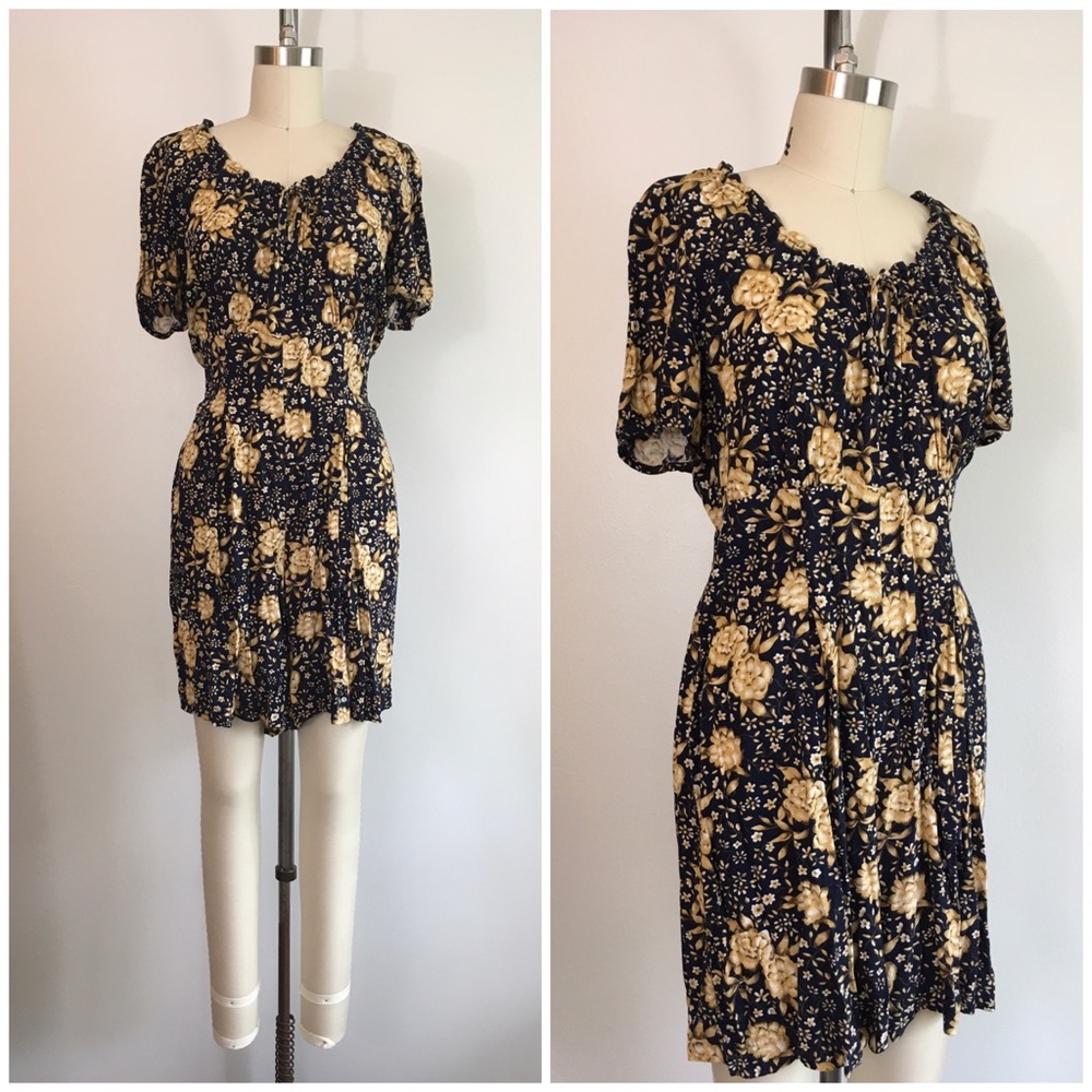 Vintage Basic Editions 1990s Romper Grunge 90s